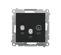 55 MODULE NOIR MAT PRISE 2XSAT-RTV 2X 5 MHZ÷2,4 TASK2.01/149