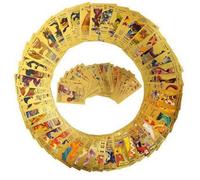 55 Pack Gold Foil Cards Pokemon Cards Pokemon Board Game Rare Gold Cards V-Series Card Collection
