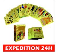 55 PCS Charizard Vmax Carte Plaqué Or Arc en ciel Charizard Gold Vmax DX Gx Petit Collectionneur Approvisionnement Limité Doré