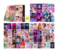 55 PCS Kpop Cartes Photocards Kpop Rumi Mira Zoey Jinun Ensemble de cartes photo Cadeau d'anniversaire pour les fans A15