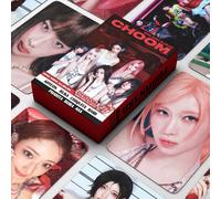 55 pièces BA/BYMONSTER CHOOM PSYCHO, WE GO UP Ensemble de cartes photo | Version Ahyeon | Cartes de collection K-Pop en boîte, Cartes photo BA/Abymonster, We Go Up, BA/Bymonster Ahyeon, Cartes photo A