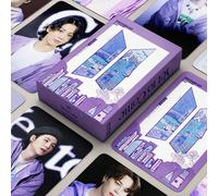 55 pièces/boîte Encore à venir Marchandise de fans K-POP, Édition limitée SKZ Produits pour fans, Cartes photos de collection, Autocollants, Cadeaux de vacances B,APapetier