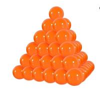 55 Pièces de Boules de Tirage/Loterie en Plastique,3 cm,Boules de Tombola à Remplir,Petites Capsules de Bingo,pour événements Caritatifs,Fêtes de Noël, événements d'entreprise (Bleu)
