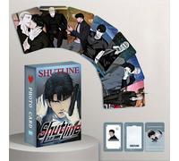 55 pièces/set Cartes photos Shutline, Cartes Lomo de manhwa coréen BL Shutline, Cartes à collectionner de personnages non répétitifs, Marchandise de webtoon à double personnage masculin principal, cad