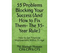 55 Problems Blocking Your Success (And How to Fix Them- The 35-Year Rule:): How to Get Financial Improvement Within 35 Age