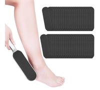 55 tampons de rechange pour limes de pédicure, pièces de rechange pour limes de pied, tampons abrasifs, enlever la peau morte, réutilisable(180#)