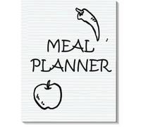 55 Week Meal Planner: Track your meals and grocery lists