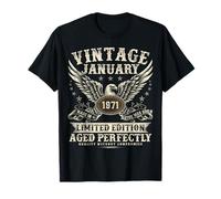 55 Year Old Legend Were Born in January 1971 Anniversaire T-Shirt