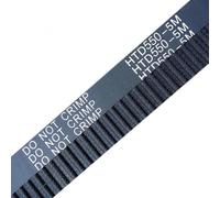 550-5M-15 Dents 110 Longueur 550mm Largeur 15mm 5M Distribution Caoutchouc Courroie À Boucle Fermée S5M Poulie 550 HTD5M Courroie Trapézoïdale Multizone