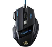 5500 DPI Souris de Jeu LED Optique] Zelotes 7 Boutons Souris Gaming Filaire Profesionnel Gaming Mouse USB avec 5 Niveux DPI Régla...