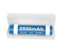[5500mAh] Batterie pour Lampe de Poche Lot De 1, Haute Capacité Nouvelle Version 3.6V Piles Rechargeables Batteries