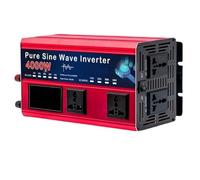 5500W 5000W 4000W Pure Sine Wave Inverter DC 12v to AC 110v/220v Voltage Converter Car Solar Power Inverter(5500W,110V 60Hz)