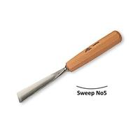 550510 Stubai 10Mm N°5 Balai Droit Gouge À Bois