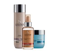 550ml System Professional LipidCode Coffret soin en profondeur (shampoing 250 ml + élixir 100 ml + masque 200 ml)
