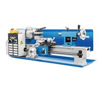 550W Mini Tour en Métal Tour à Métaux de Haute Précision 7"x 14" Tour en Métal de Table Mini Tour de Précision à Vitesse Variable 50-2250 RPM Tour en Métal pour Le Traitement de Petites Pièces