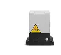 550W Motorisation Portail Coulissant,1200KG 240V AC Moteur Portail Coulissant Électrique Automatique, Capteurs Infrarouges 2 Télécommandes de, Convient aux portes en acier inoxydable fer bois vinyle