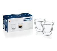 [5513214591] DELONGHI Pack de 2 Verres à Espresso Isolés - 90ml