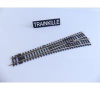 55221 PIKO HO CODE 100 / AIGUILLAGE A COMMANDE MANUELLE A DROITE 239 MM