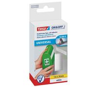 [55225-00002-01] tesa bande auto-agrippante, 20 mm x 2,5 m, blanc