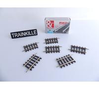55251 / PIKO HO 6 RAILS COURBES R1 360 MM 7,5°