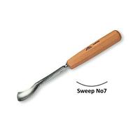 552803 Stubai 3Mm No7 Cuillère À Balai En Bois Pour Sculptures
