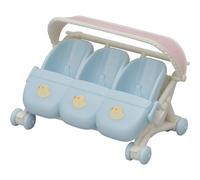 [5533] EPOCH D ENFANCE SYLVANIAN FAMILIES La poussette triple Pour Enfant - L...
