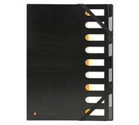 [55334E] EXACOMPTA Trieur rigide HARMONIKA® Exactive® dos extensible 9 compar...