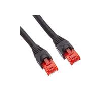 Goobay Câble patch Cat6 55439 - UTP extérieur en polyéthylène Noir 75 m