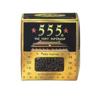 555 555 - Thé Vert Pur et Revigorant, Arôme Naturel et Fraîcheur Intense (Boîte 250g) - lot de 3 - Vendu par Lot