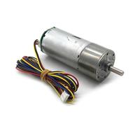 555 Gear electronic starter DC12-24V High Torque Speed Reduction Geared electronic starter with Encoder, Reversible Speed Regulating electronic starter IINKUEYK