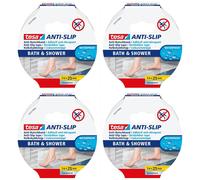 [55533-00000-11-4] tesa Lot de 4 Rubans adhésif anti-dérapant, Bain & Douche,...