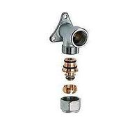 5556 1244191 Tube de fixation murale F 1/2"CHROME adaptateur multicouche 18x2 FAR
