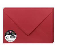 [5582C-4] Pollen Lot de 4 Packs de 20 Enveloppe 120g 162x229 rouge groseille
