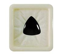 55Carat Pierre précieuse en 55Carat Onyx noir naturel certifié, forme trillion, à 8,41 carats, astrologie, Rashi Ratan, collier, accessoire, vente en gros