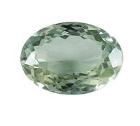 55Carat Pierre précieuse ovale originale en vrac, 4x6, 5x7, 6x8, 7x9, 8x10, 9x11, 10x12, 12x16 mm pour la fabrication de bijoux, 6x8 mm, Pierre, Améthyste verte naturelle
