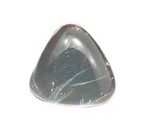 55Carat Trillion Shape Original Cabochon à facettes Pierre précieuse naturelle à facettes 4 5 6 7 8 9 10 11 12 13 mm, 10x10 mm, Pierre, Quartz en cristal naturel
