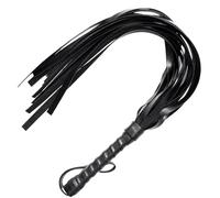 55cm Fouet en Cuir Frangé, Cravache Équitation avec Poignée Antidérapante Fouet D'Entraînement Equestre Accessoire pour Spectacles Sports D'équitation en Plein Air Entraînement Accessoires de Costume