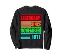 55e Anniversaire légendaire Depuis Novembre 1971 Sweatshirt