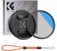 55mm CPL Polarising Filter and Cap and Strap for Camera Lens (K Series)