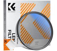55mm Slim Polarising CPL Filter + Vacuum Packed Microfibre Cleaning Cloth for Camera Lens