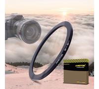 55mm vers 52mm Adaptateur d'objectif Bague d'adaptation pour Filtre 55mm à 52mm Compatible avec Tous Les Accessoires de Filtre 52mm.