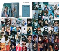 55Pcs Bangtan Boys V Layover Photo Cartes Bts Lomo Cards Bangtan Boys V Album Lomo Cartes Bangtan Boys Merch Box Cards Pack Cadeau pour Army Fans