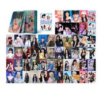 55PCS Cartes Kpop aespa HOT MESS Cards aespa HOT MESS Mini Cards aespa HOT MESS Album Cartes Aespa Merch Photocards Set Kpop AESPA Cartes Photo Cadeau de Fans