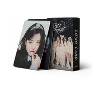55PCS Cartes Kpop IVE EMPATHY Photocartes IVE Photocartes IVE EMPATHY Nouvel Album Cartes IVE Mini Merch Photocartes Set Kpop Greeting Card Postales pour Fans