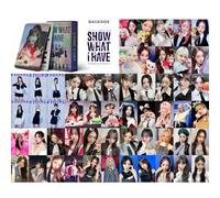 55PCS Cartes Kpop IVE SHOW WHAT I HAVE Cards IVE Mini Cards IVE SHOW WHAT I HAVE Album Cartes IVE Merch Photocards Set Kpop IVE Cartes Photo Cadeau de Fans