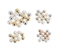 55Pcs Flatback Pearls for Crafting | Wedding DIY Decorations