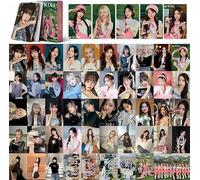 55PCS Kpop IVE Lomo Cartes IVE SCOUT Nouvel Album Photocartes IVE Mini Lomo Cartes postales pour Fans Cadeau