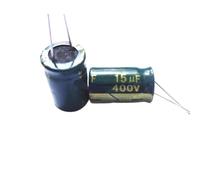 55pcs/lot 15UF high frequency low impedance 400V15UF aluminum electrolytic capacitor size 10 * 17 S112 20% MQXFCZUX