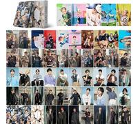 55Pcs Seventeen Photocartes Attacca Super Dael+ing FML Seventeen GOING Nouvel Album Lomo Cartes postales Cadeau pour Fan