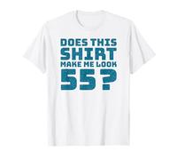 55th Birthday Vintage Decorations Men Gag Funny 55 Birthday T-Shirt